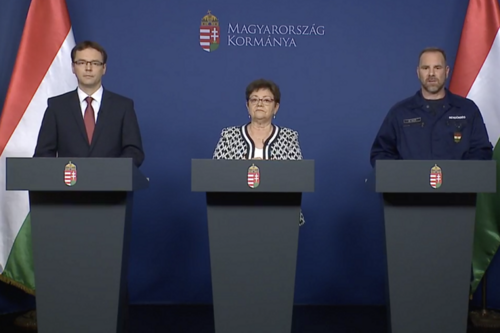 Az Operatív Törzs pénteki sajtótájékoztatójának összefoglalója